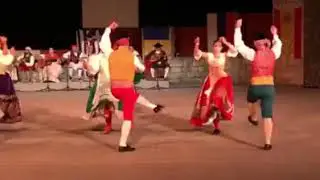 Grupo Folklorico San Francisco de Asís. Malagueña Algezares. Grecia 2017