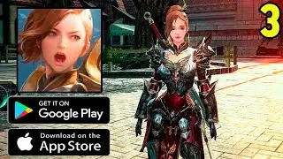 BEST MMORPG LIKE WOW Mobile TALION Android ios Gameplay Open World Part 3