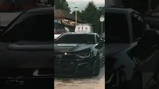Black knight zl1 chevrolet camaro