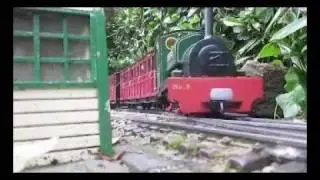 Peckforton Railway - Loco No. 3 on Passenger duties (v2)
