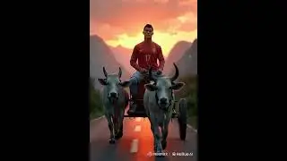 পল্লী জীবনের এক সুন্দর মুহূর্ত: গরুর যত্নে কৃষকের ভালবাসা #shortvideo #messi