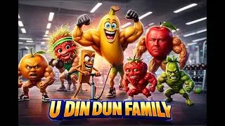 All U DIN DIN DUN Family Italian Brainrot Animals Meme