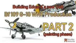 Building Eduard`s New Bf109 G10 WNF Production Part 2