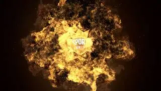 Spinning Fire Logo Reveal Intro Template for After Effects || Free Download