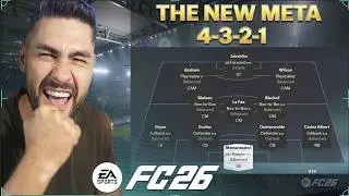 Новые секретные тактические схемы 4-3-2-1, которые сейчас доминируют в FC 26!