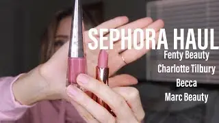 SEPHORA HAUL | Marc Beauty Holiday, Fenty Beauty, Charlotte Tilbury, Becca