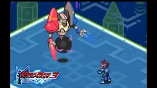 The Rocket Launch and Stopping Spade Magnes! Megaman Star Force 3 Black Ace