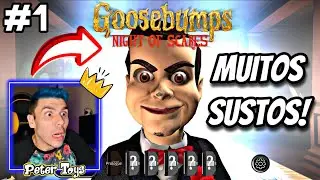 MUITOS SUSTOS NO NOVO JOGO DO MEDO GOOSEBUMPS NIGHT OF SCARES! PETER TOYS