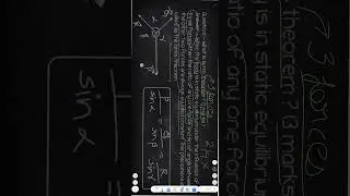 lami's theorem in short for 3 marks rgpv engineering mechanics basic civil engineering very simple