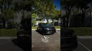 Black Range Rover SV = silent threat 🖤😮&zwj;💨 #rangerover #rangeroversv #suv