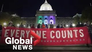 US election: Vote counting in Pennsylvania will take several more days