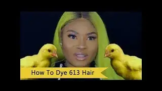 The best 613 hair dye to yellow hair | ALIEXPRESS  WIGGINS HAIR REVIEW