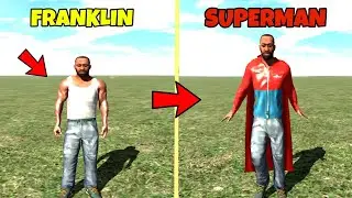 FRANKLIN BECOME SUPERMAN IN IBD3D 😯