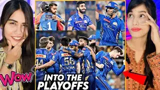 SKY Powerful Batting  💥 | MI Qualify for Playoffs 🔵 | MI vs DC Reaction | Pandya Leadership | Ashmah