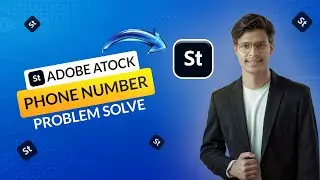 Adobe Stock Phone Number Verification Problem Solve Guideline Step-by-Step | Bangla Tutorial