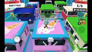 Playing stumble guys 