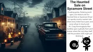 The Haunted Sale on Sycamore Street #MrCrazyRummagesaleMan #GhostTownGrooves #CountryHorror