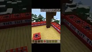 Blaze & Iron Golem Destroy a TNT House 💥 | Minecraft #shorts