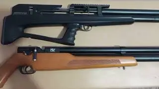 Slightly use PCP airgun for sale 