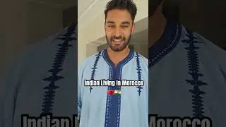Indian Living in Morocco 🇲🇦🇮🇳 #darija #morocco #tetouan