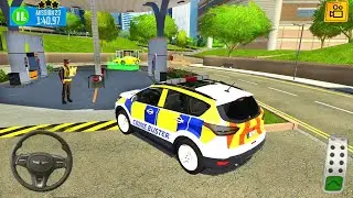 Crime Buster Police Car - Drive On Multi Floor Parking Sim #10 - Android Gameplay