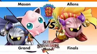 SG 13.6 SSBB GF - Mason (Puff/MK) vs Allens (MK) Super Smash Bros Brawl 1v1 Grand Finals