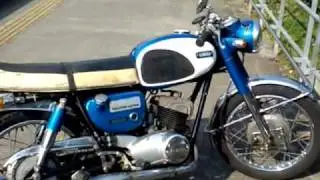 yamaha YDS3　鉄シリンダーサウンド