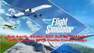 Flight Between Anvik, Alaska to Red Devil, Alaska