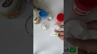 Baking Powder Vs Baking Soda Freshness Test.