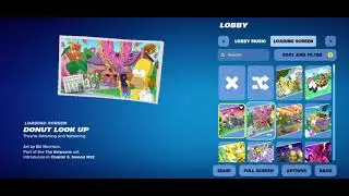 Fortnite Simpsons week 2 free loading screen