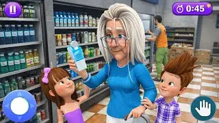 Supermarket Job Simulator 3D Gameplay | Real Store Cashier Job | Android Simulation Game