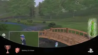 Weird Way to Earn the Walk On Water Trophy in EVERYBODY'S GOLF: Hot Shots