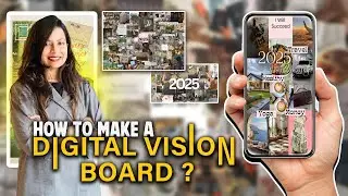 CREATE DIGITAL VISION BOARD USING YOUR PHONE - QUICK & EASY IDEAS FOR ALL-MANIFESTATION- PHONE IDEAS