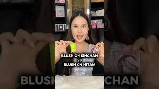 Честно говоря, странно, что на лице чёрные румяна?