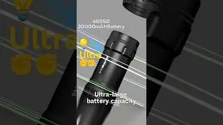 Wurkkos DL46 Diving Flashlight Ultra-Long Runtime with 30000mAh Battery#flashlight#wurkkos