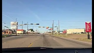Driving Around in Mexia, Texas