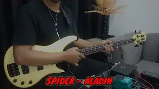 SPIDER - ALADIN [ Bass Cover By Lados ]