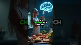 Top 10 Choline-Rich Foods to Boost Brain Health & Memory 🧠🥚 #brainhealth  #memoryboost