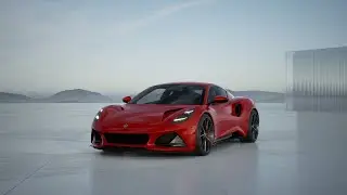LOTUS EMIRA TURBO - VIVID RED - 1ST EDITON