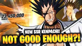 DISAPPOINTING?! NEW SSR KENDO KENPACHI IS OVERPOWERED IN BLEACH: SOUL RESONANCE! (Kenpachi Gameplay)