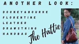 Another Look: Dooney & Bourke Florentine Leather Drawstring Handbag  -- The Hattie