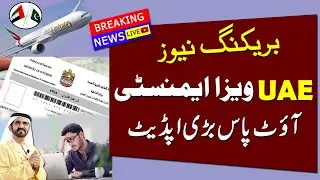 UAE Visa Amnesty Offer 2024 Latest Update Today About Out Pass