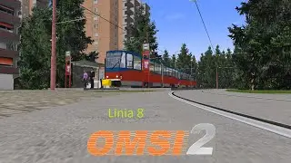 OMSI 2 Fiktívna Bratislava Linia 8 Tatra KT4Dm