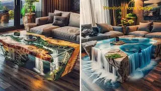 Transform Your Home Design with 50 Stunning Epoxy Resin Tables!
