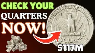 CHECK YOUR QUARTERS NOW! These 4 Washington Quarters Are Worth MILLIONS - Still in Circulation!