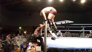 EPW Perth Great Aussie Bash 2016 - TLC Match - AZ Vegara/Jarrad Slate - Super Neckbreaker!