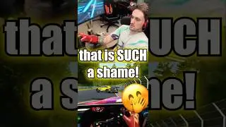 When the leader CRASHES 😱 #shorts #simracing #funny