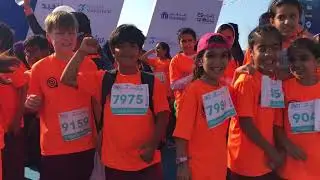 As Seeb International School Celebrated Pre-Starting. Al Mouj Muscat Marathon 2018