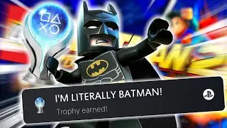I Got The Platinum Trophy For The BEST Lego Batman Game