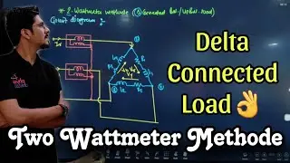 Two Wattmeter Methode for 👌 Delta Load #wattmeter #electrical #engineering #science #measuring #fact